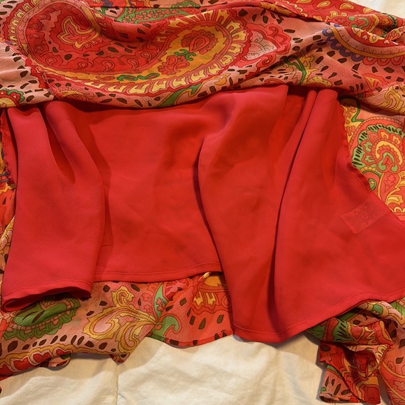 Bandolino Paisley Flowy Skirt - Picture 2 of 6